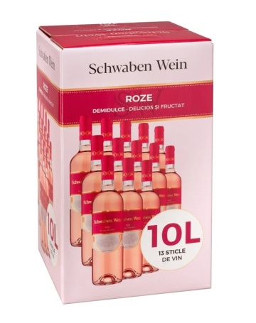 Recas Schwaben Wein Roze Demidulce Bag In Box 10L