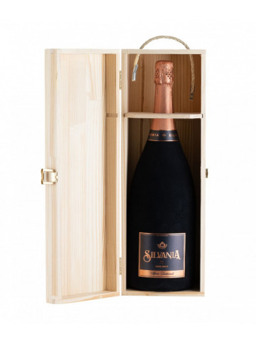 Silvania Cuvee Rose Brut Magnum Cutie Lemn 1.5L