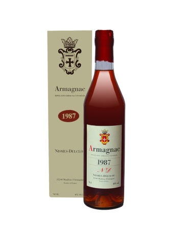 Armagnac Nismes Delclou 1987 0.7L