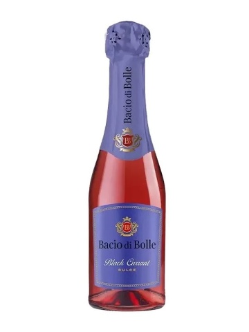 Bacio di Bolle Spumnat Black Currant Miniatura Dulce 187ml