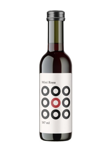 Cotnari Mini Rosu Sec 187ml