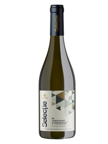 Cotnari Selectie Tămâioasa Românească Francusa Demisec 0.75L