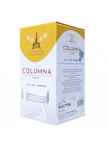 Crama Statiunea Murfatlar Vin Feteasca Regala& Columna Demisec Bag in Box 2L