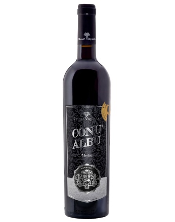 Crama Viisoara Conu Albu Merlot Rosu Sec 0.75L