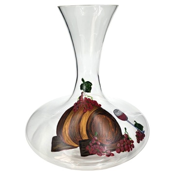Decantor cu butoi pictat