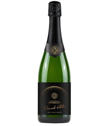 Domeniile Averesti Diamond Selection Zghihara Alb Brut, Vin Spumant de Calitate Metoda Tradițională 0.75L