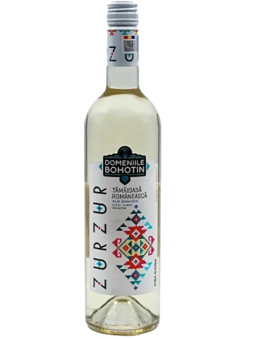 Domeniile Bohotin Zurzur Tămâioasă Românească Demisec 0.75L