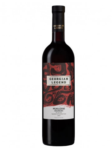 Georgian Legend Alazani Valley Vin Saperavi Rosu Demidulce 0.75L