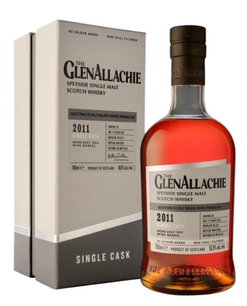 GlenAllachie Single Malt Mercury Red Romania 13 YO 56.9% 0.7L