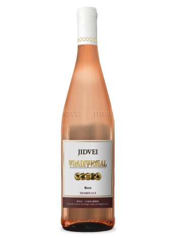 Jidvei Traditional Rose Demidulce 0.75L