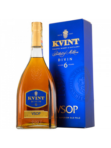 Kvint Divin VSOP 6 Ani Cutie 0.5L