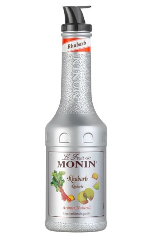 Le Fruit de Monin Rubarba Piure de Fructe Pet 1L