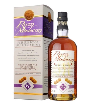 Malecon Reserva Superior Rum, 15 Ani 0.7L