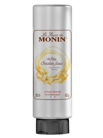 Monin Topping Sos Ciocolata Alba 0.5L
