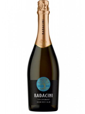 Radacini Spumant Alb Demisec 0.75L