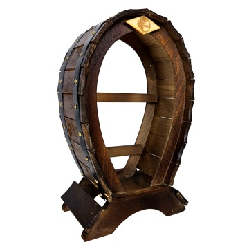 Raft-suport Rustic maro o sticla vin