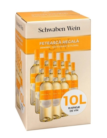 Recas Schwaben Wein Feteasca Regala Demisec Bag In Box 10L