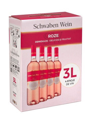 Recas Schwaben Wein Roze Demidulce Bag In Box 3L