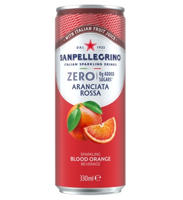 San Pellegrino Aranciata Rossa Zero 0.33L