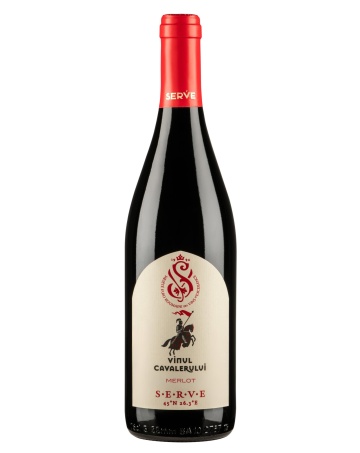 Serve Vinul Cavalerului Merlot 0.75L