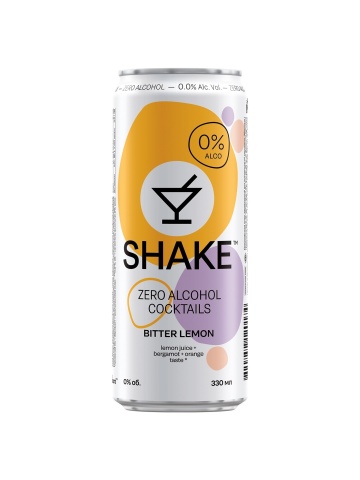 Shake ZERO "Bitter Lemon" Doza 0.33L