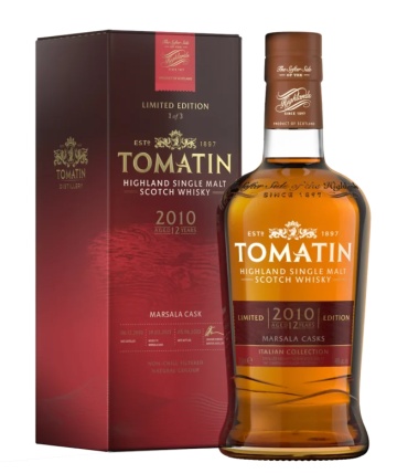 Tomatin Marsala Casks 2010 12 YO 0.7L