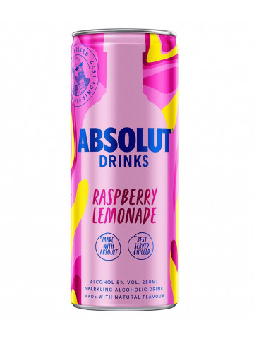 Absolut Vodka Raspberri Ready to Drink 250ml