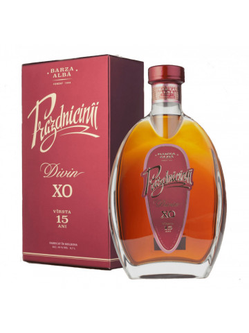 Barza Alba Divin Prazdnicinii 15 Ani 44% 0.7L