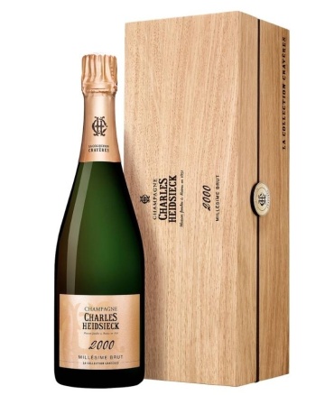 Charles Heidsieck Champagne Collection Crayere Brut 2000 Cutie de lemn 0.75L