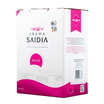 Crama Saidia Cupaj Rose Demisec Bag in Box 2L