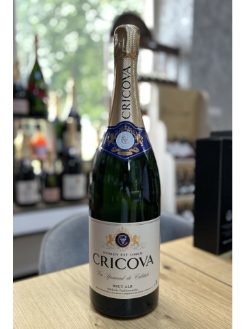 Cricova Vin Spumant de Calitate Alb Brut Jeroboam 3L