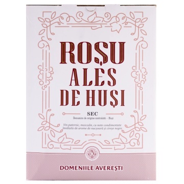 Domeniile Averesti Rose Ales de Husi Demisec Bag In Box 3L