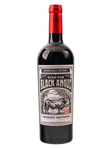 Domeniile Ostrov Black Angus Rosu Sec 0.75L