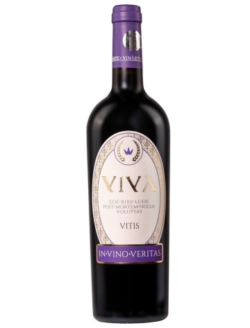 Domeniile Vinarte Viva Merlot Rosu Sec 0.75L