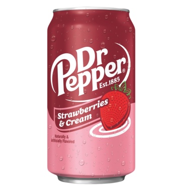 Dr Pepper Strawberry & Cream Doza 0.33L