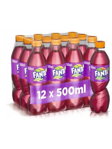 Fanta Struguri Bautura Carbogazoasa 0.5L 12/bax