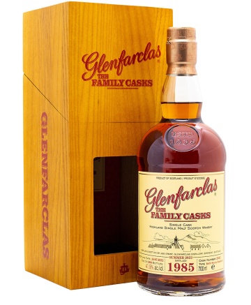 Glenfarclas Family Casks Highland Single Malt Scotch Whisky 1985 0.7L