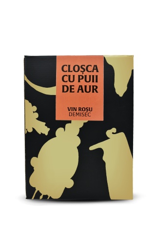 Pietroasa Veche Rosu Demisec Bag in Box 3L