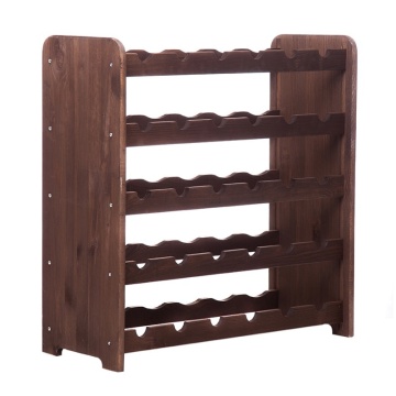 Raft VinStoc maro model 3 pentru 30 sticle
