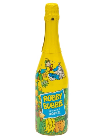 Robby Bubble Sampanie Copii Tropical 0.75L
