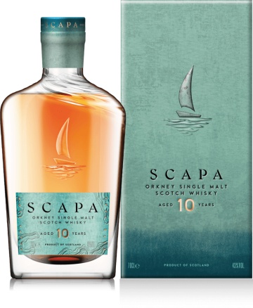 Scapa Orkney Single Malt Scotch Whisky 10 YO 0.75L