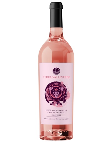 Terra Valleverde Pinot noir Cabernet Franc Merlot Rose Sec 0.75L