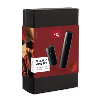 Vacu Vin Set electric desfacere-conservare vin