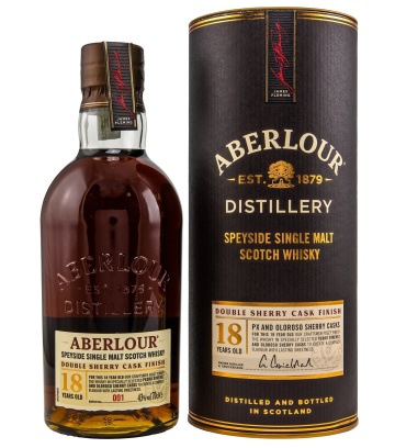 Whisky Aberlour Double Cask Matured 18 YO 0.7L
