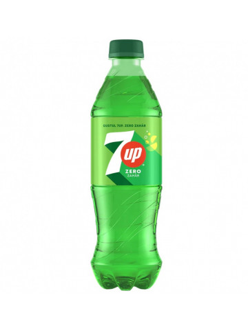 7up Zero Zahar Pet 0.5L