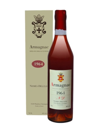 Armagnac Nismes Delclou 1964 0.7L
