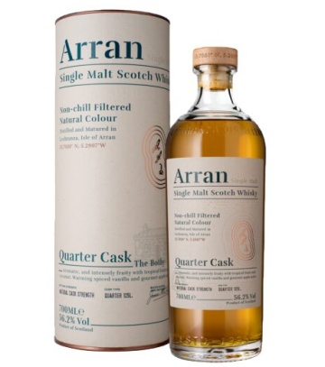 Arran Single Malt Scotch Whisky Quarter Cask, 56.2%, 0.7L