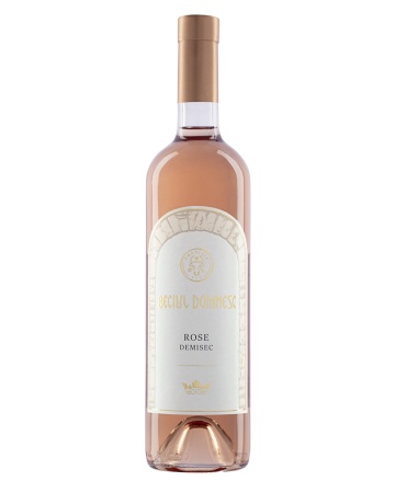 Beciul Domnesc Rose Demisec 12%, 0.75L
