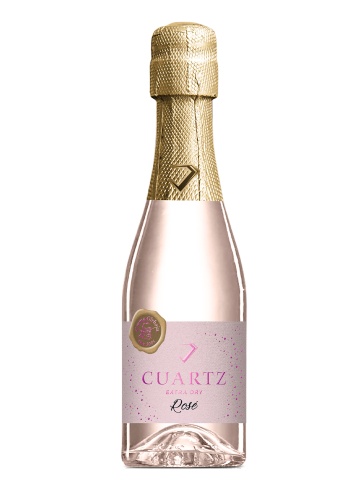 Crama Girboiu Mini Cuartz Spumant Rose Extrasec 0.2L