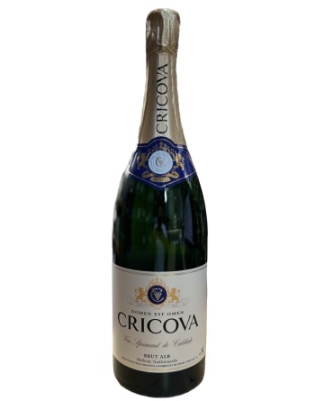 Cricova Vin Spumant de Calitate Alb Brut Jeroboam 6L